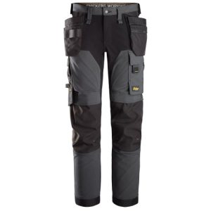 Pantalón elástico AllroundWork 6275 gris acero T.258