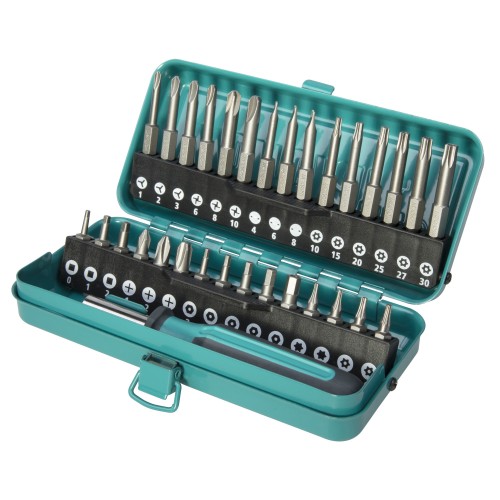 Caja de puntas Safety para tornillos de seguridad, 31 piezas