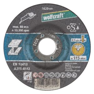 Disco de corte para metales, centro rebajado