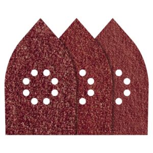 Juego de hojas abrasivas adhesivas para madera/metal, 107 x 175 mm