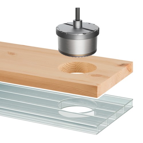 Sierra de corona múltiple "Professional", Ø 28-74 mm - Imagen 3