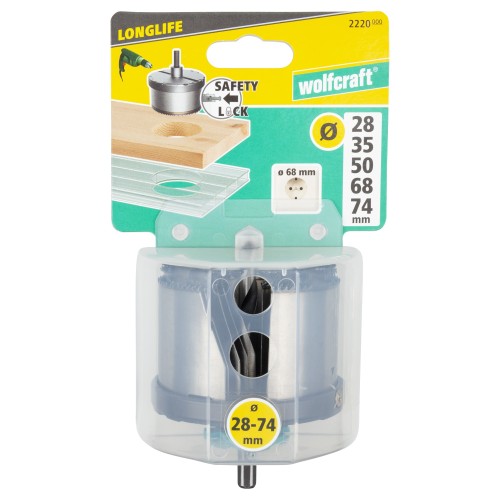 Sierra de corona múltiple "Professional", Ø 28-74 mm - Imagen 5