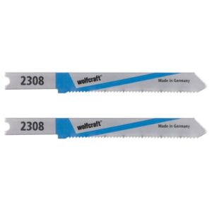 Hojas de sierra de calar HSS; vástago en U; chapa, corte fino