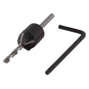 Broca con avellanador ajustable, para tornillos de construcción de muebles