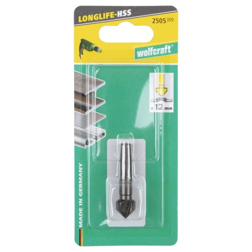 Avellanador cónico HSS, vástago redondo - Imagen 3