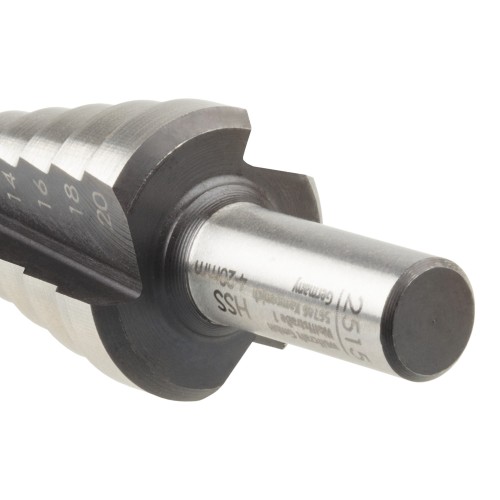 Broca escalonada HSS, vástago redondo - Imagen 3