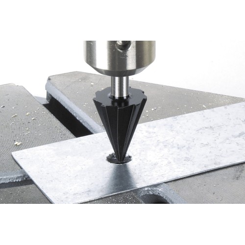 Fresa escariadora HSS, vástago redondo - Imagen 2