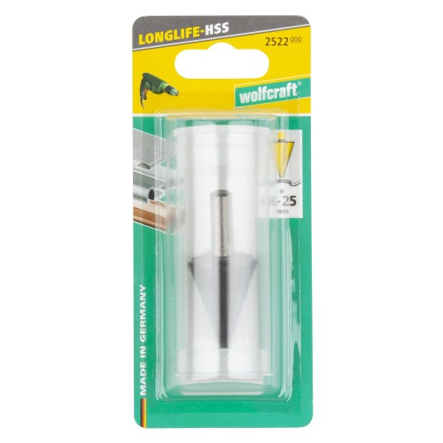 Fresa escariadora HSS, vástago redondo - Imagen 3