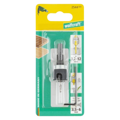 Broca con avellanador y tope de profundidad - Imagen 4