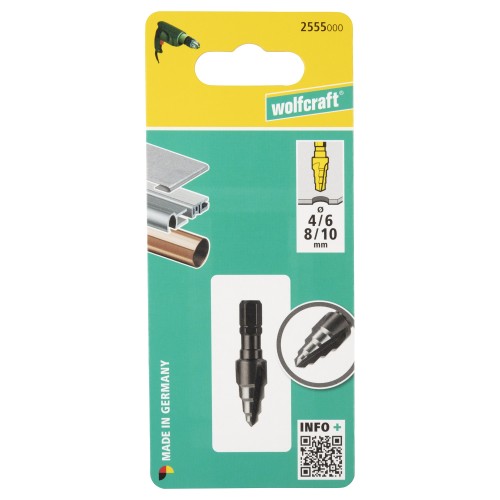 Broca escalonada HSS, vástago hexagonal - Imagen 2