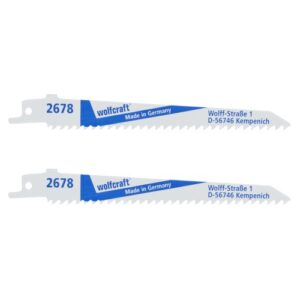 Hojas de sierra de sable BiM, madera con clavo, plástico, corte curvo basto