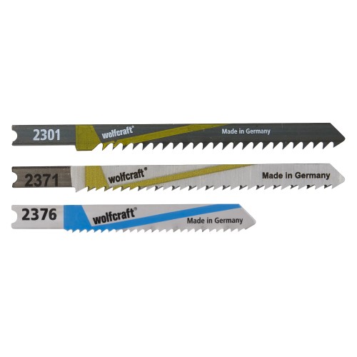 Juego de inicio de 3 hojas de sierra de calar, vástago en U