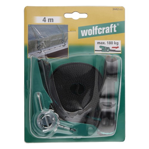 Correa de sujeción con carraca y gancho - Imagen 3