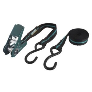 Correa de sujeción con carraca y gancho