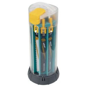 Juego de 10 hojas de sierra de calar, vástago en T