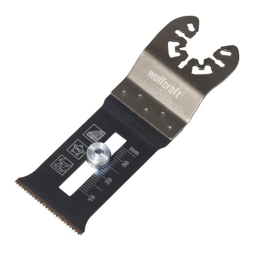 Sierra de inmersión con tope de profundidad ˮPROˮ BiM, ensanche universal, tablero recubierto, metal no férreo