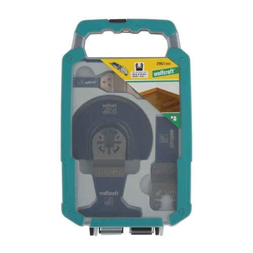 Juego de iniciación de sierra vibratoria para laminado ˮPROˮ 4 piezas, enganche universal - Imagen 2