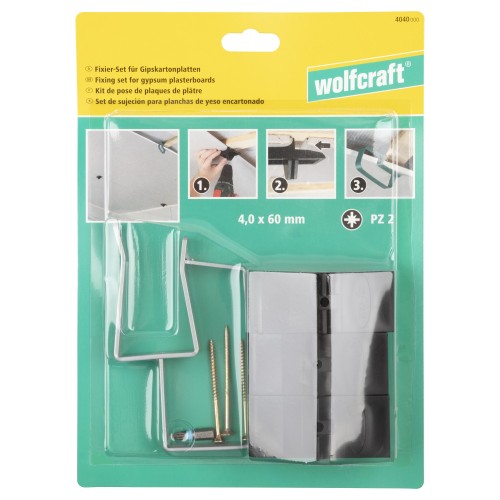 Set de fijación para planchas de placa de yeso, 8 piezas - Imagen 7