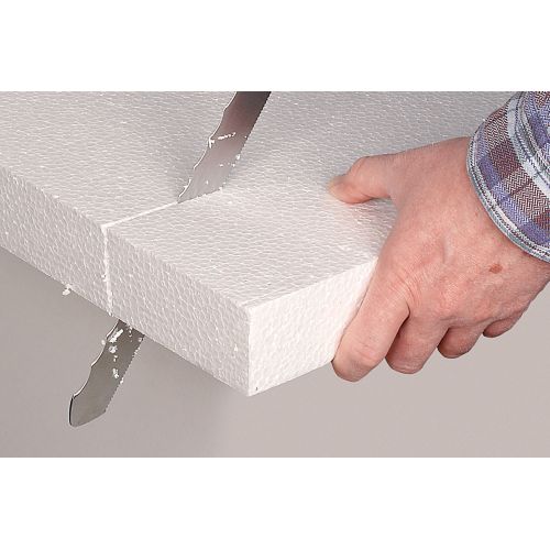 Cuchillo para materiales aislantes de 270 mm con mango de madera - Imagen 2