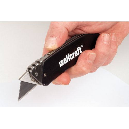 Navaja para ocio con hoja trapezoidal retráctil - Imagen 3