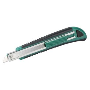 Cúter de cuchillas separables bicomponente de plástico de 9 mm