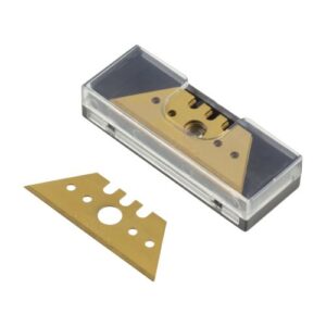 Cuchillas trapezoidales profesionales con revestimiento de TiN, 0,65 x 52 mm