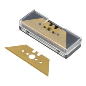 Cuchillas trapezoidales profesionales con revestimiento de TiN, 0,65 x 61 mm