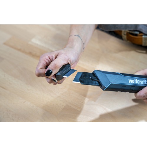 Cúter de cuchillas separables PRO SAFETY, 25 mm - Imagen 6