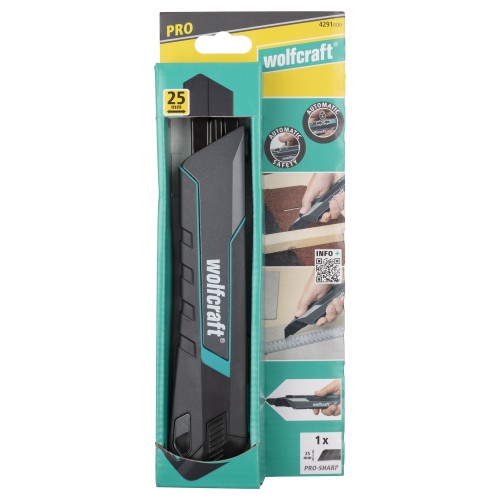 Cúter de cuchillas separables PRO SAFETY, 25 mm - Imagen 7