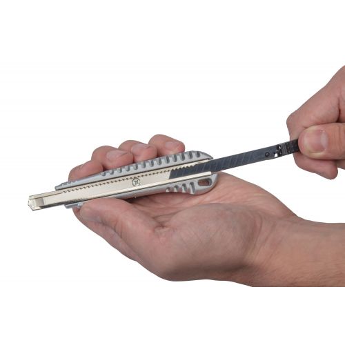 Cúter metálico con cuchillas negras separables de 9 mm "Profi-Sharp" - Imagen 12