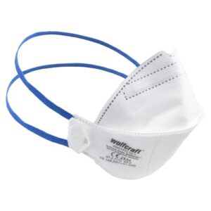 Máscara plegable de protección respiratoria FFP2