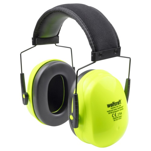 Protector auditivo con orejeras KIDS, verde - Imagen 5