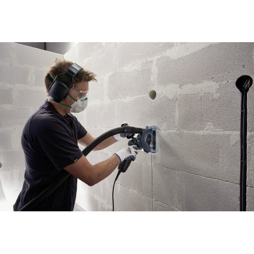 Soporte guía de aspiración de polvo y guía para amoladora angular - Imagen 2