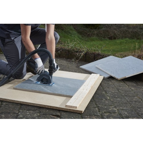 Soporte guía de aspiración de polvo y guía para amoladora angular - Imagen 11