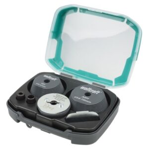 Kit de guía para taladrar para sierras de corona, 3 piezas