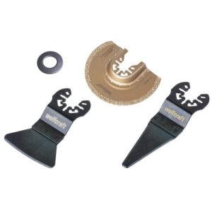 Juego de sierra vibratoria para reparación de juntas ˮStandardˮ de 3 piezas, enganche universal