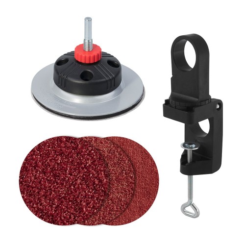 Juego "lijado estacionario" para taladros, 14 piezas