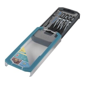 Juego de 10 hojas de sierra de calar, vástago en T