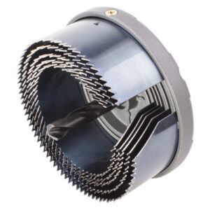 Sierra de corona para montajes eléctricos, Ø 68–100 mm