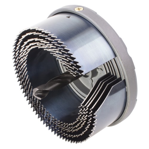 Sierra de corona para montajes eléctricos, Ø 68–100 mm