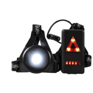 Linterna de pecho con lámpara LED con carga USB