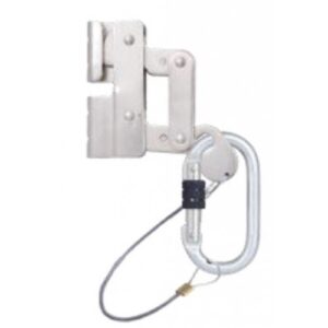 Dispositivo anticaídas deslizante MIRA FA2020001 de acero inoxidable para cable de acero de 8 mm
