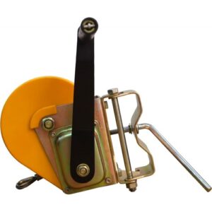 Torno elevador con manivela para cargas de hasta 120 Kg