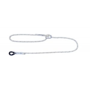 Elemento de amarre MIRA E10R de cuerda trenzada semiestática de 11 mm de diámetro y regulable de 1,10 a 1,80 m de longitud