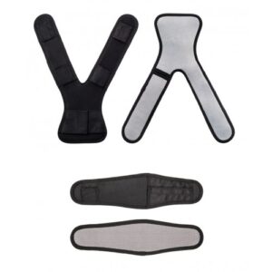 Juego de acolchados para acoplar a las hombreras y perneras del arnés