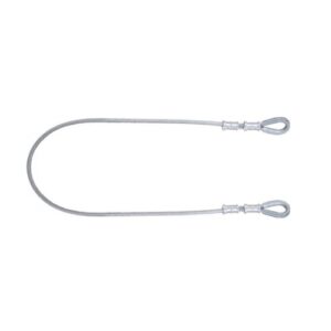 Anclaje de cable de acero galvanizado AZ 410 de 6,3 mm especial para estructuras con ángulos vivos