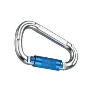 Mosquetón de aluminio de cierre y bloqueo automático M71