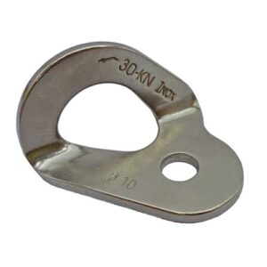 Placa de anclaje de acero inoxidable