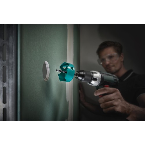 Sierra de corona de acero al carbono, Ø 74–105 mm - Imagen 3