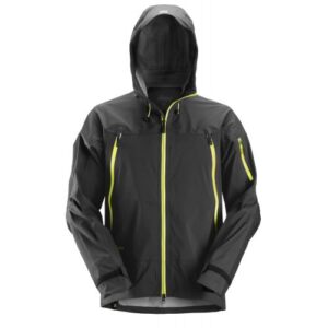 1300 Chaqueta impermeable elástica FlexiWork negro